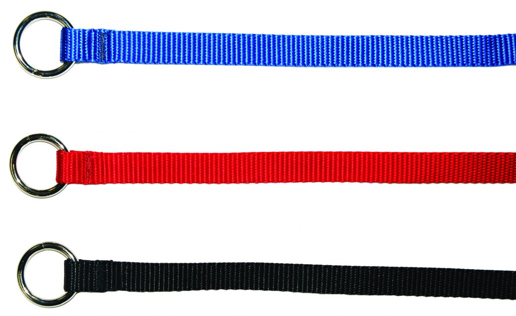 AK-9 Flat Nylon Choke Collar 5/8 x 26"