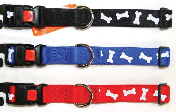 AK-9 Reflective Adjustable Collar 1x 17-26in