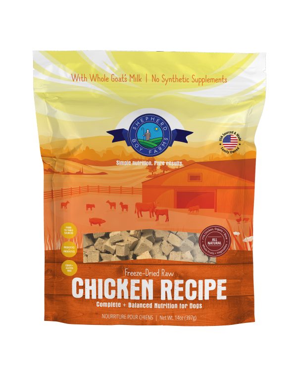 SHEPHERD BOY FARM Dog FD Chicken Diet 14oz