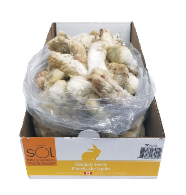 *TEMP Unavail*sōl Rabbit Feet - Bulk - 1450g approx 80 pcs. - Image 3