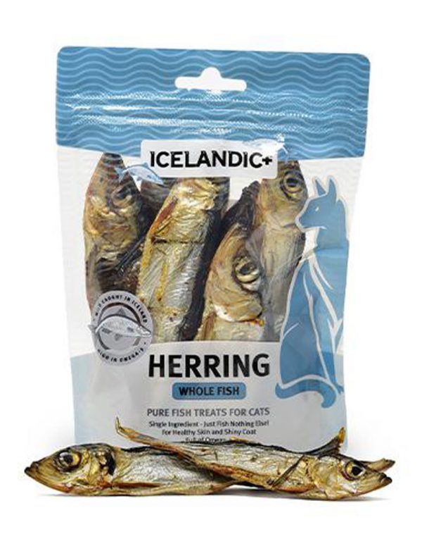 Icelandic+ Fish Treat for Cats - Herring Whole Fish 1.5 oz