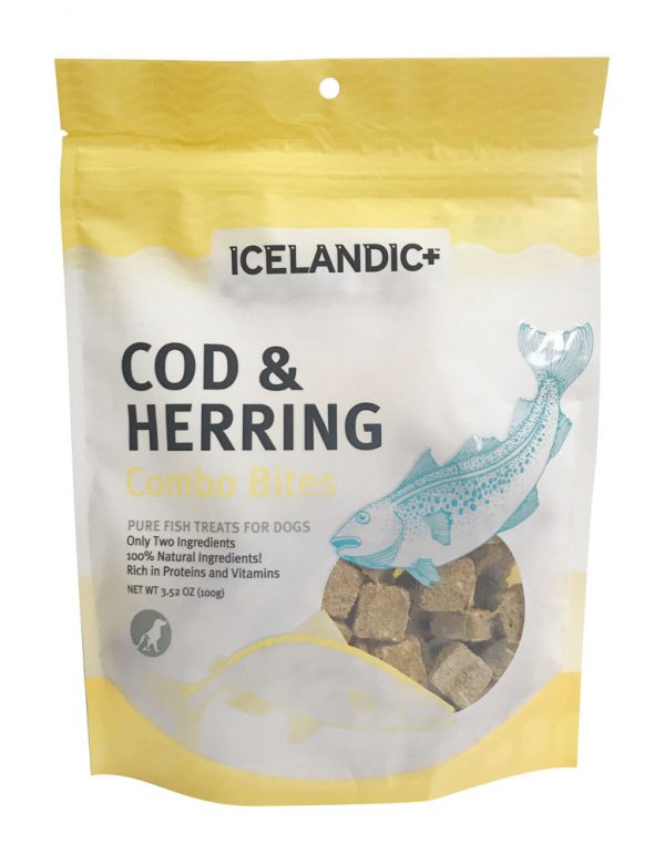 Icelandic+ Cod & Herring Combo Bites 3 oz