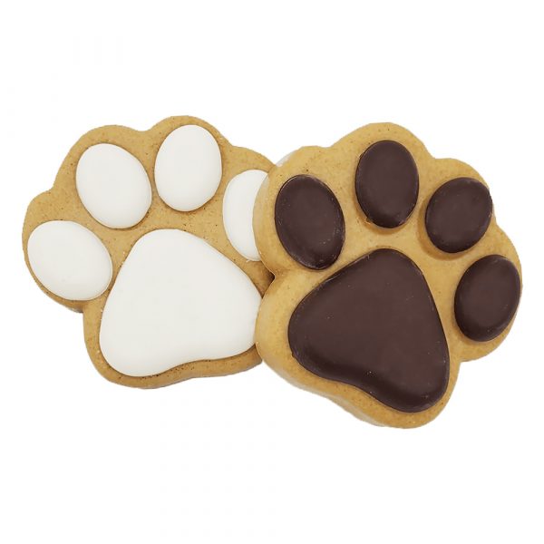 Claudia's Peanut Butter Pawprints - Carob & Yogurt Mixed /12