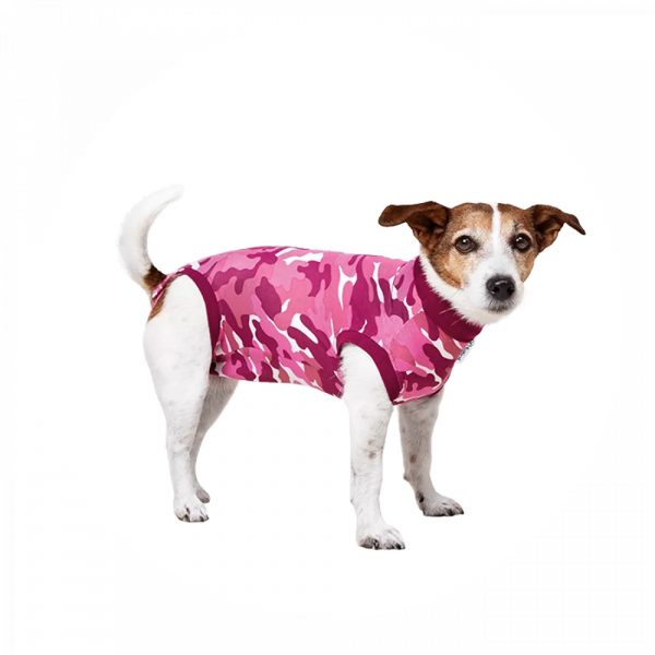 Suitical Recovery Suit - Dog - Pink Camo S