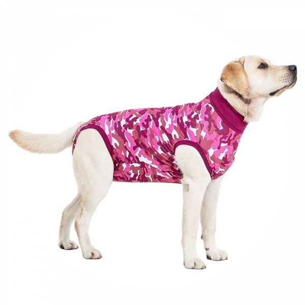 Suitical Recovery Suit - Dog - Pink Camo L