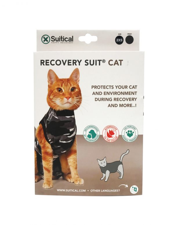 Suitical Recovery Suit - Cat - Black Camo 2XS - Image 2