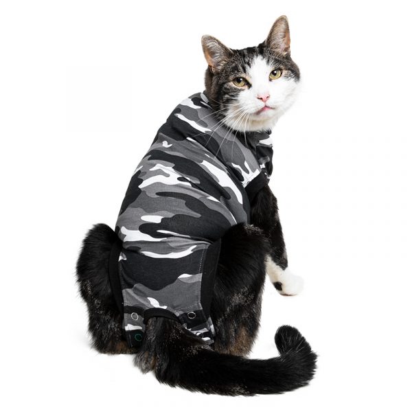 Suitical Recovery Suit - Cat - Black Camo S - Image 4