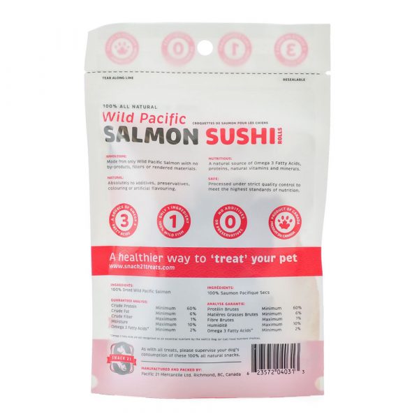 SNACK 21 Salmon Sushi Rolls 36 g - Image 2