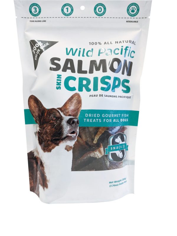 SNACK 21 Salmon Skin Crisps 200g