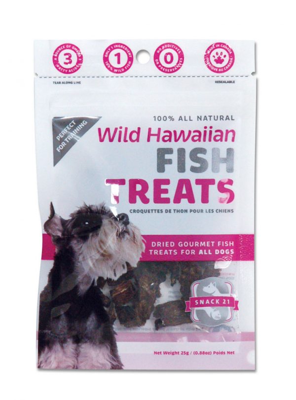 SNACK 21 Wild Hawaiian Fish 25g