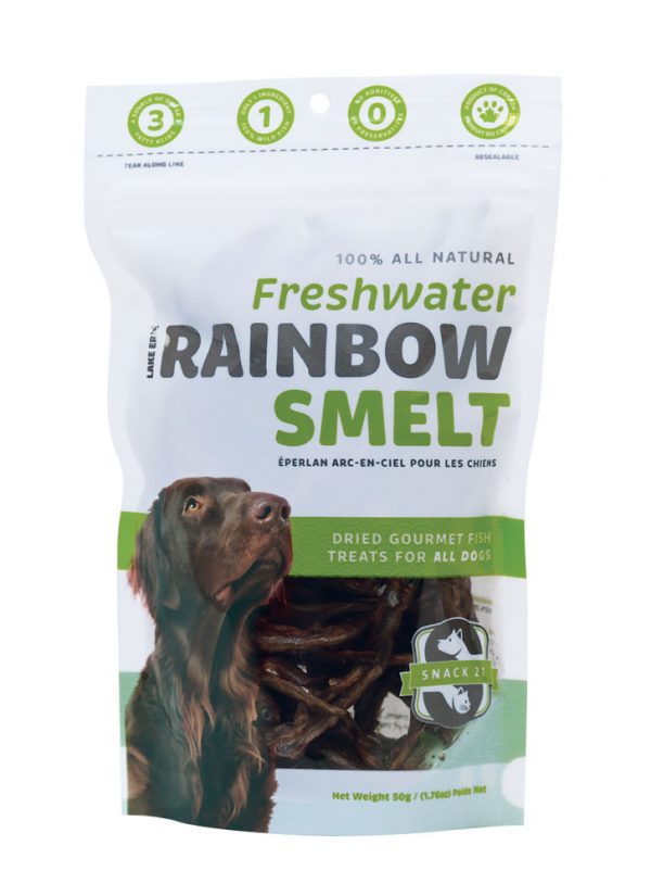 SNACK 21 Freshwater Smelt for Dogs 50g