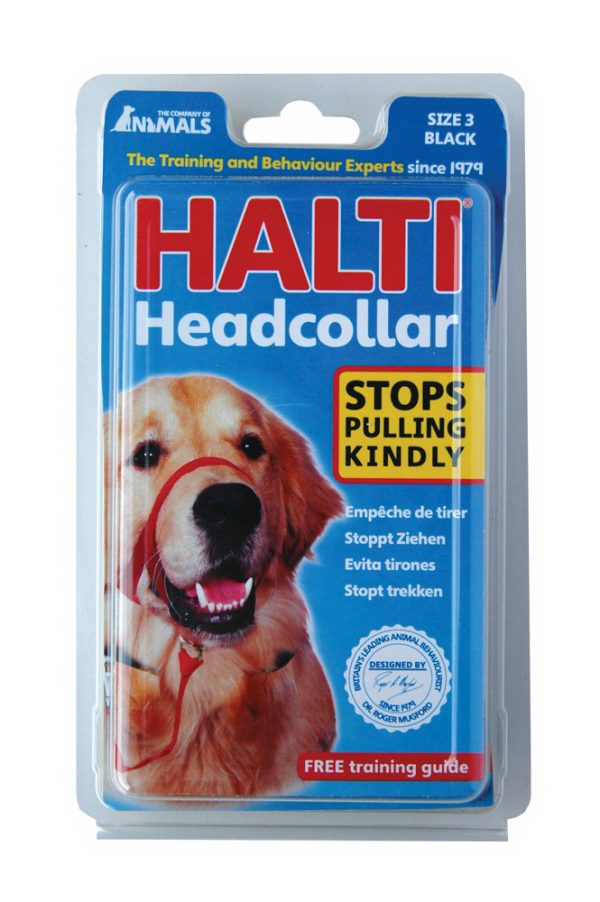 HALTI Headcollar Size 3/BK