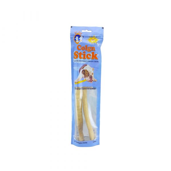 QT Dog Colgn Stik 12" - Pouch 2ct