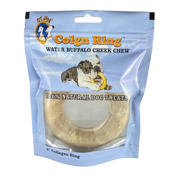 QT Dog Colgn Ring 4" - Pouch