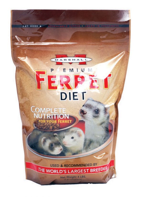 MARSHALL Ferret Diet 4lb Bag