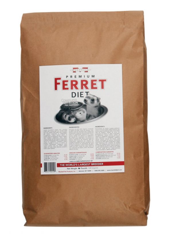 MARSHALL Ferret Diet 18lb Bag