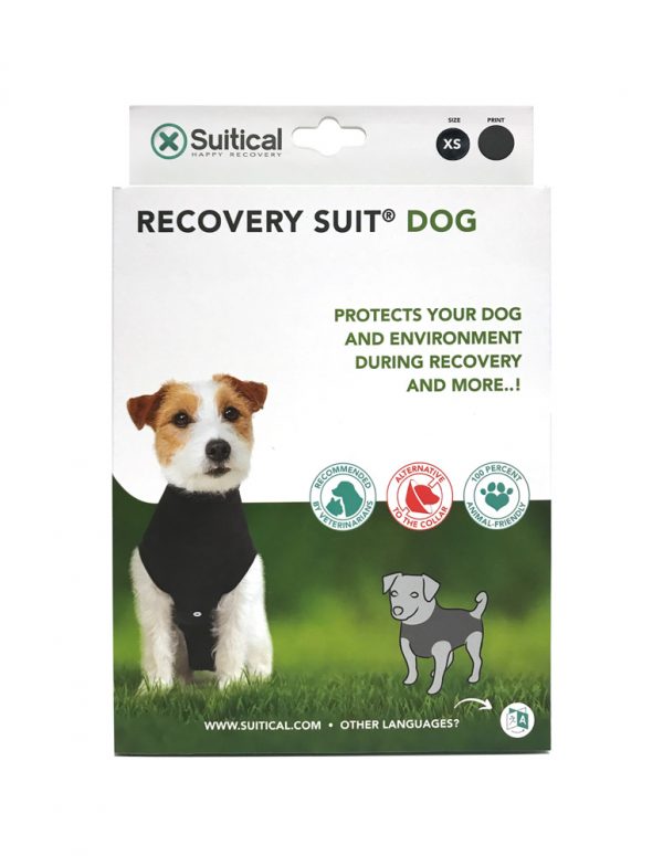 Suitical Recovery Suit - Dog - Black XS - Image 2