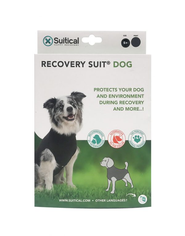 Suitical Recovery Suit - Dog - Black S+ - Image 2