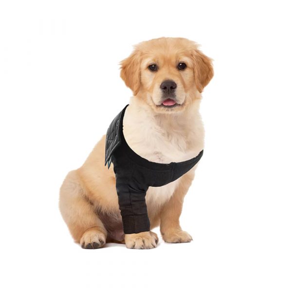 Suitical Recovery Sleeve - Dog - Black 3XS