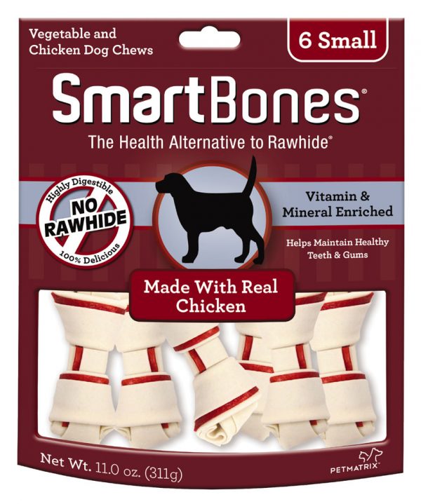 SMARTBONES Chicken Bones 6 Pk SMALL