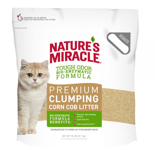 NATURE'S MIRACLE Cat Litter 18lb (2) - Image 2