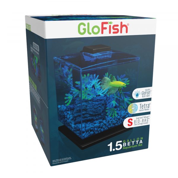 GLOFISH Betta Aquarium Kit 1.5G - Image 2