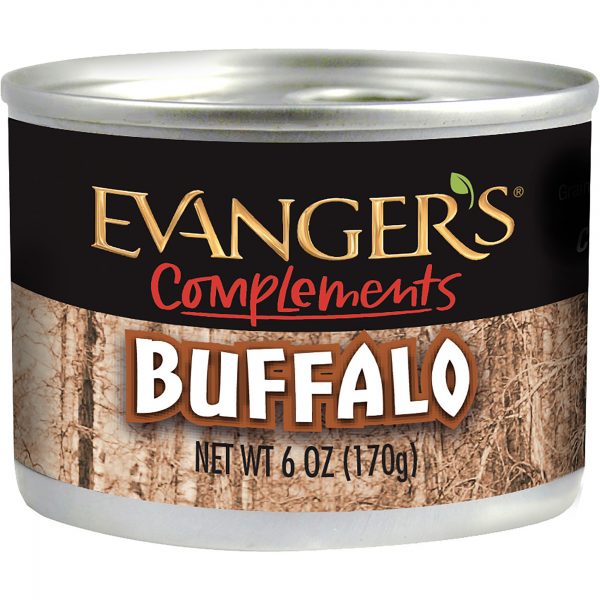 Grain-Free Complements Buffalo for Dogs & Cats 6 oz (24)