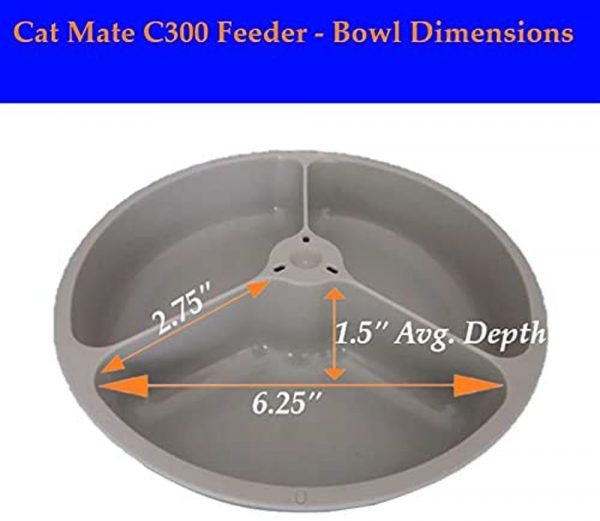 CAT MATE C300 3 Meal Auto Pet Feeder w/Digital Timer - Image 3