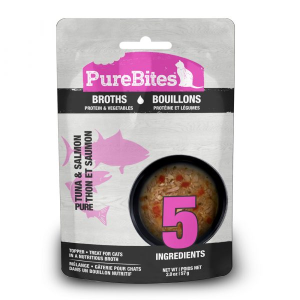 PUREBITES Cat Broths Tuna & Salmon 57g (18)