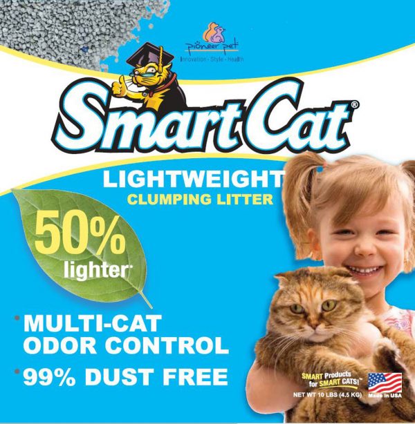 SMARTCAT Lightweight Clay Clumping Litter 10 lbs(2) - Image 3