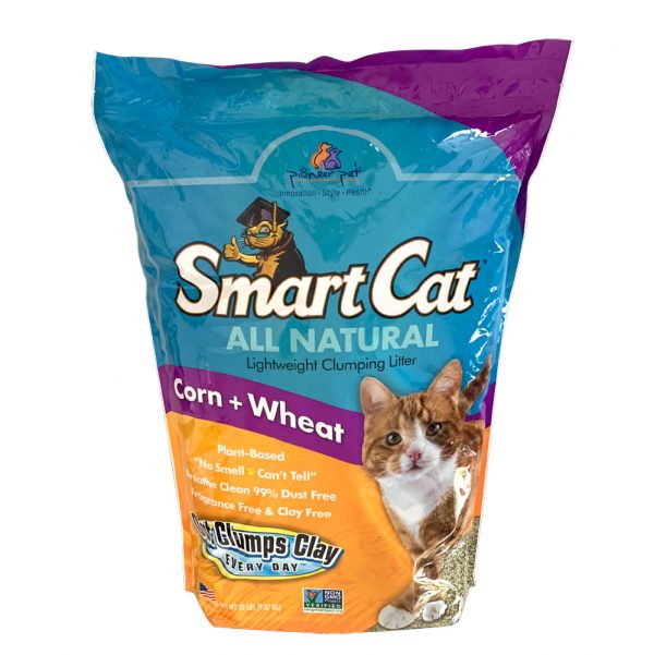 SMARTCAT Corn+Wheat Litter 20# Bag