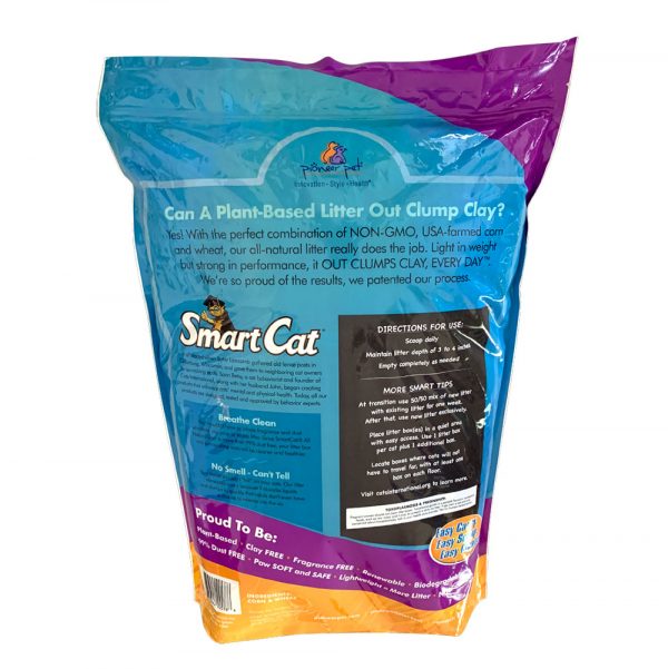 SMARTCAT Corn+Wheat Litter 20# Bag - Image 2