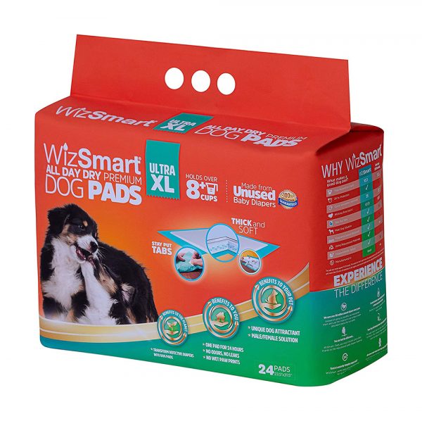 WIZSMART Training Pads Ultra XL 24 pack - Image 3