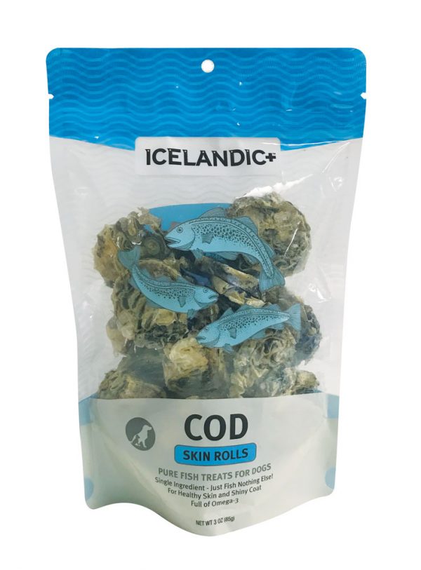 ICELANDIC+ Cod Skin Rolls 3.0 oz