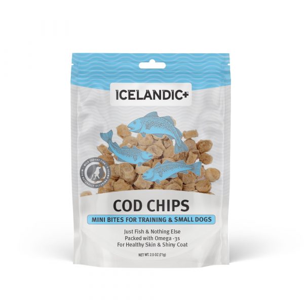 ICELANDIC+ Mini Cod Fish Chips Training 2.5 oz - Image 3