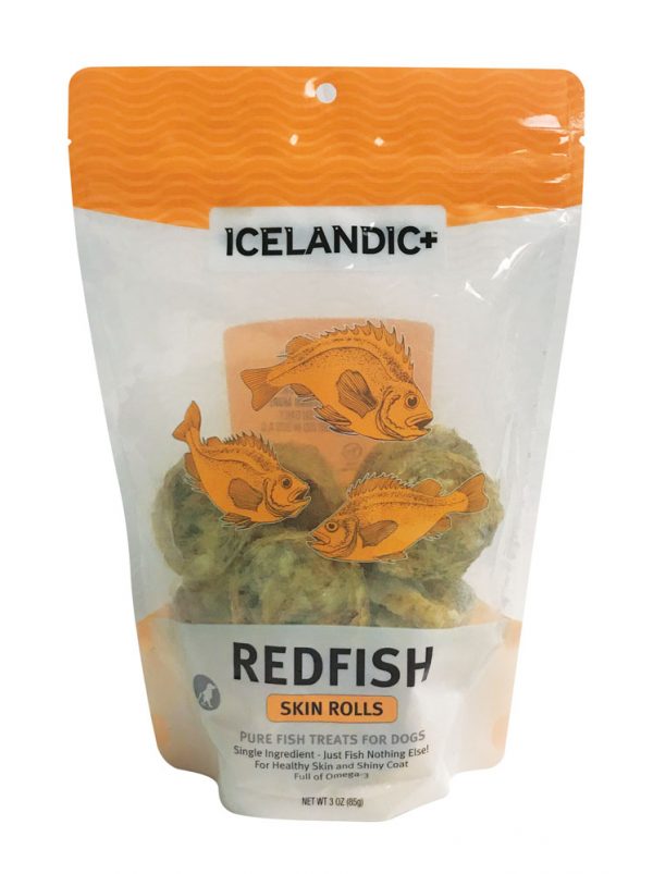 ICELANDIC+ Redfish Skin Rolls 3.0 oz