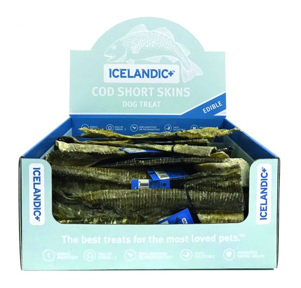 ICELANDIC+ Short Cod Skin Strips Display Box (36) - Image 2