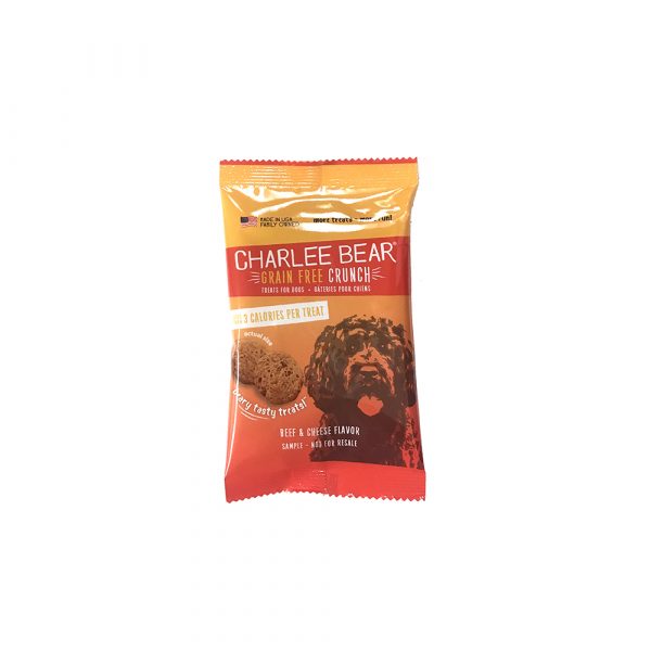 CHARLEE BEAR Crunch Beef Liver & Cheese Sample