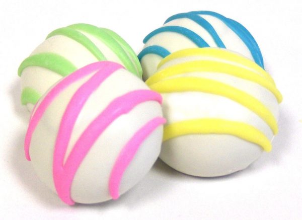 CLAUDIAS Truffies - Dipped Yogurt with Pastel Stripes /24