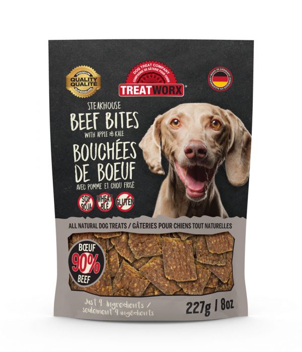 TREATWORX Steakhouse Beef Bites 227 g