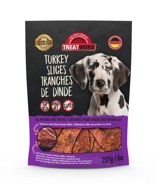 TREATWORX Turkey Slices 227 g