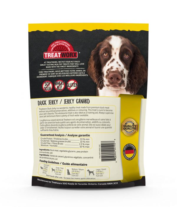 TREATWORX Duck Jerky 227 g - Image 2