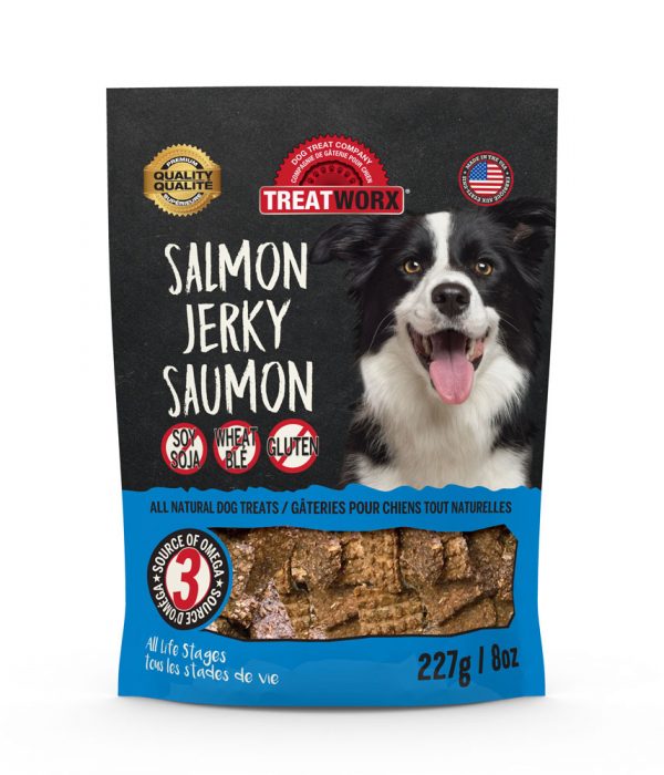 TREATWORX Salmon Jerky 227 g