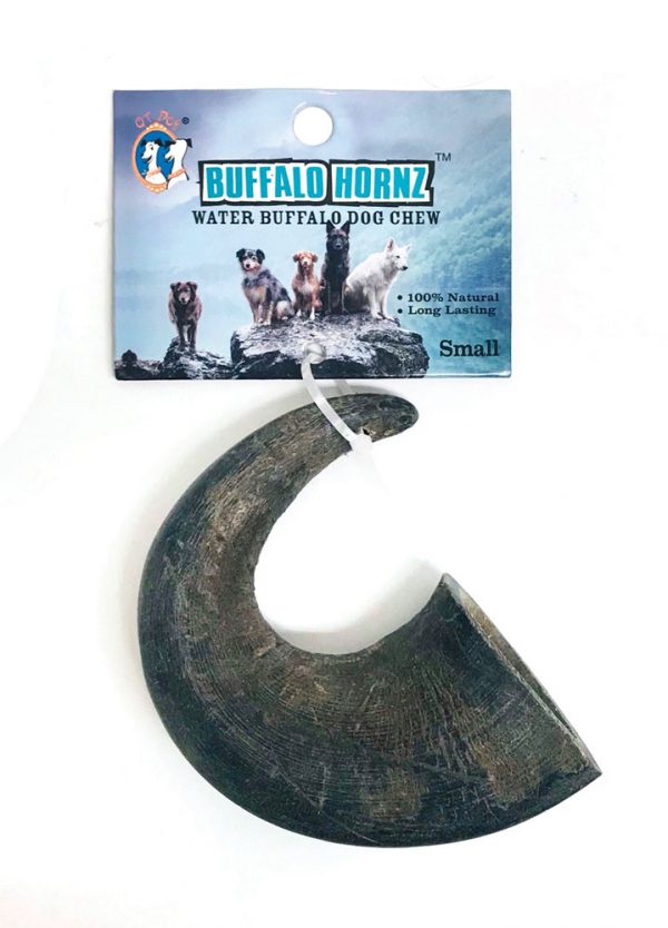 QT DOG Buffalo Horn Small