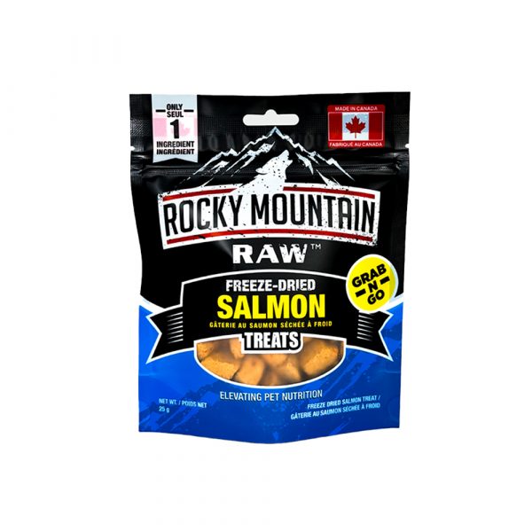 ROCKY MOUNTAIN RAW FD Grab'n'Go Salmon Treats 25g