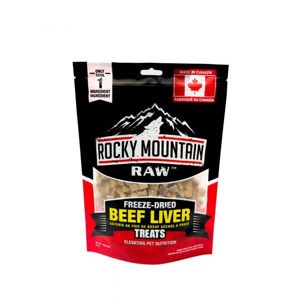 ROCKY MOUNTAIN RAW FD Beef Liver Treats 170g