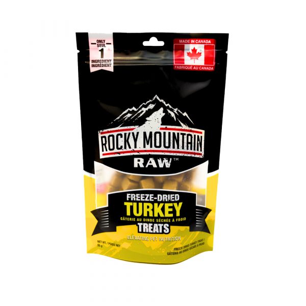 ROCKY MOUNTAIN RAW FD Turkey Treats 55g