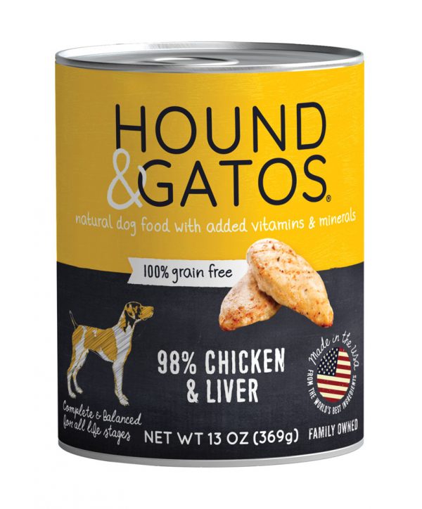 HOUND & GATOS Dog Chicken - 13oz (12)