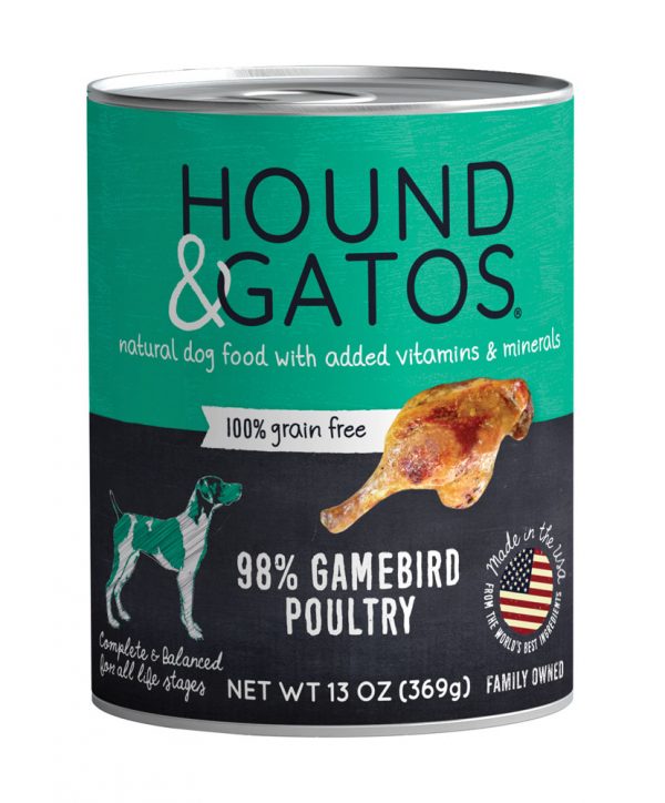 HOUND & GATOS Dog Gamebird - 13oz (12)