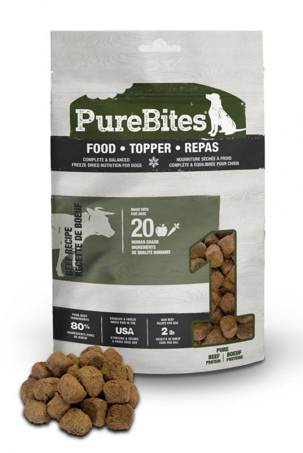 PUREBITES Dog Beef Recipe Food/Topper Mid-85g - Image 5